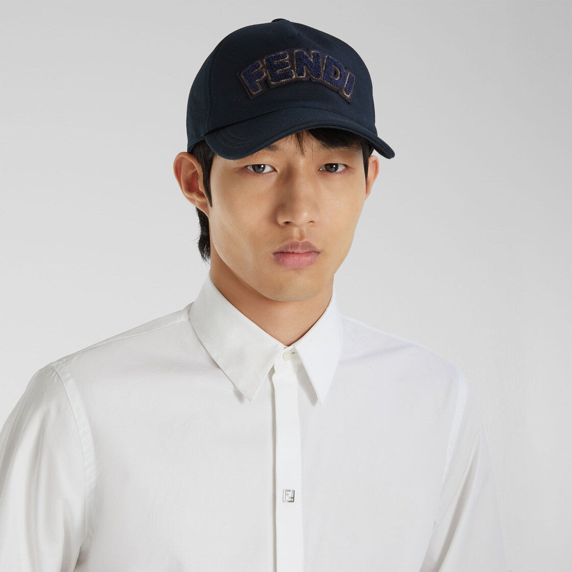 Casquette de baseball Fendi bleu