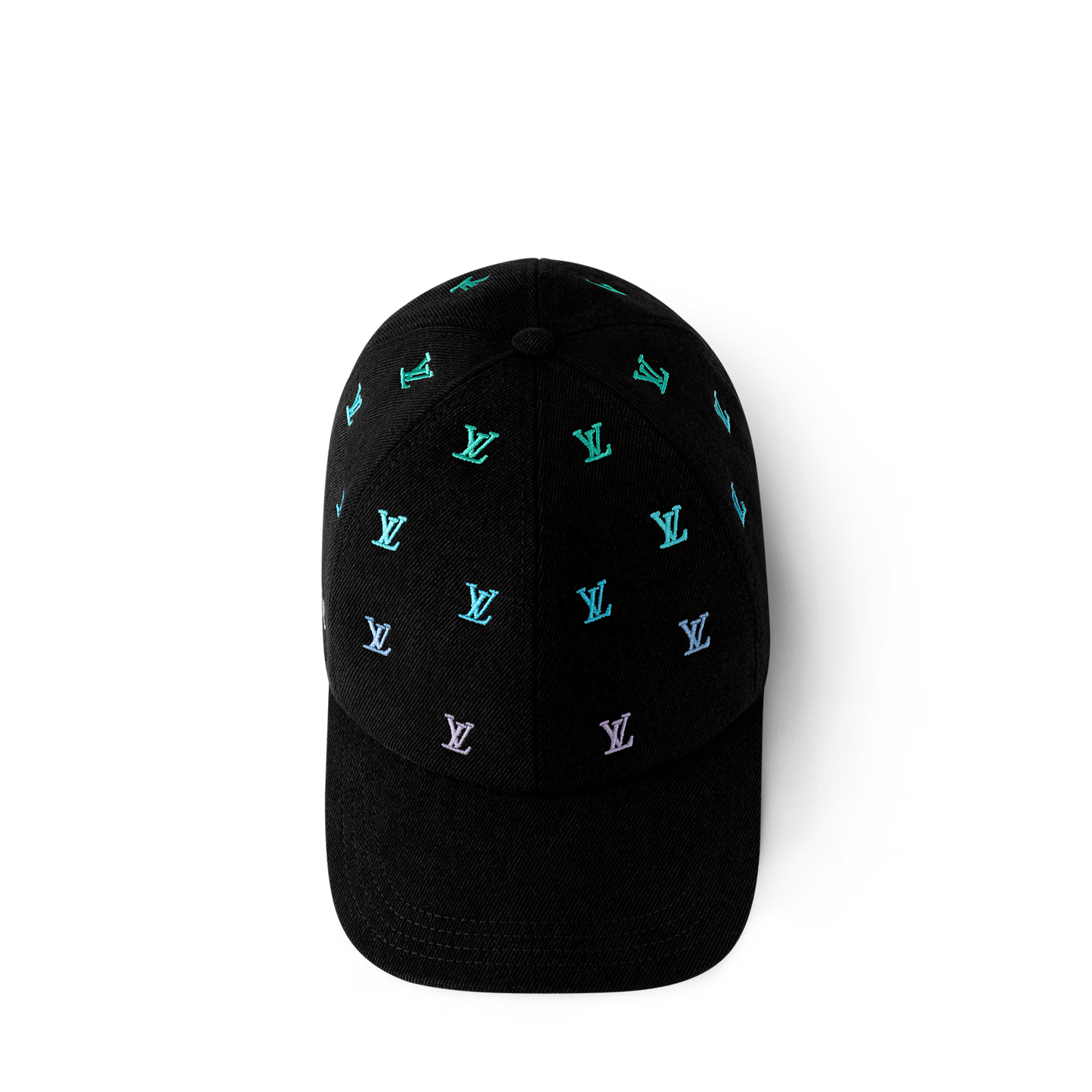 Casquette LV Blason Shading Denim
