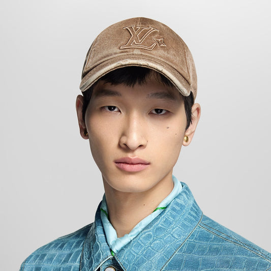 Casquette LV Denim Washed - CASQUETTES