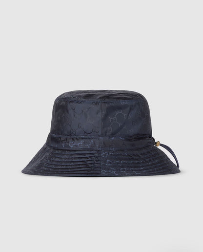 Chapeau bob réversible en nylon GG - Gucci casquette (3)
