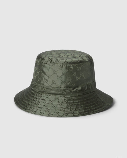 Chapeau bob réversible en nylon GG - Gucci casquette (2)