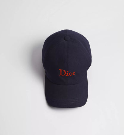 Casquette Dior Bleu Marine