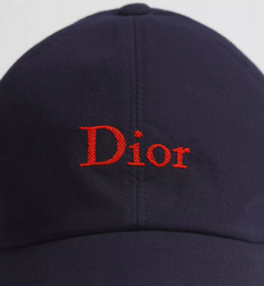 Casquette Dior Bleu Marine