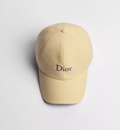 Casquette Dior Jaune