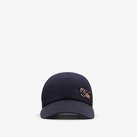 Casquette de baseball burberry en gabardine tropicale Knight