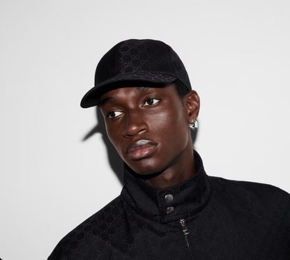 Casquette GG indéchirable Noir