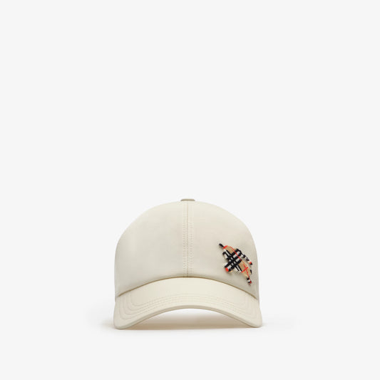 Casquette de baseball burberry en gabardine tropicale Knight