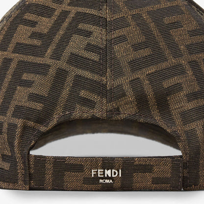Casquette de baseball FENDI jacquard FF