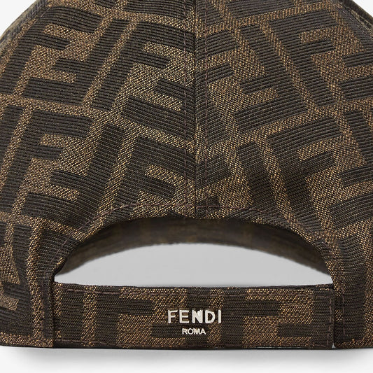 Casquette de baseball FENDI jacquard FF