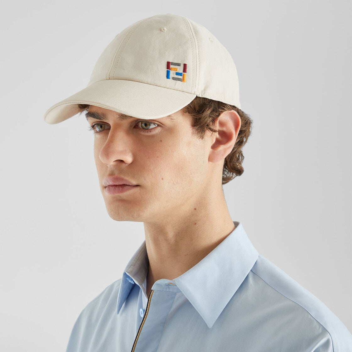 Casquette de baseball FENDI blanc