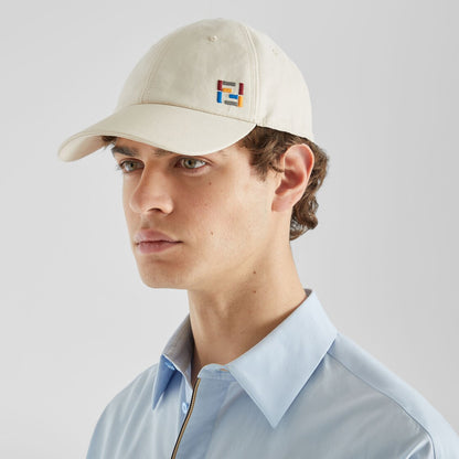 Casquette de baseball FENDI blanc
