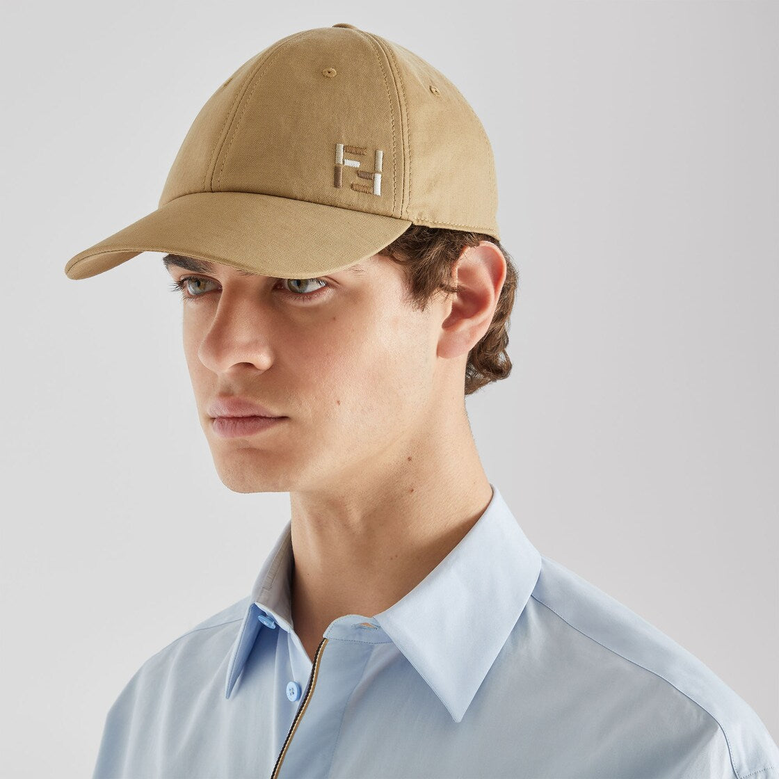 Casquette de baseball FENDI caramel