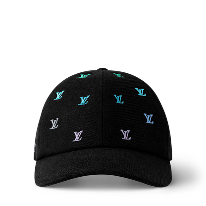 Casquette LV Blason Shading Denim